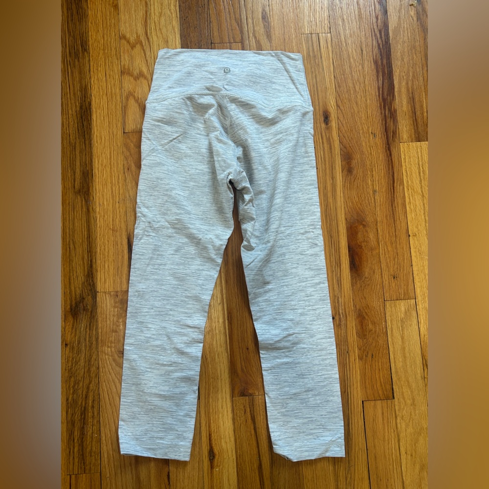 lululemon athletica Gray Leggings 
align size 4! like new